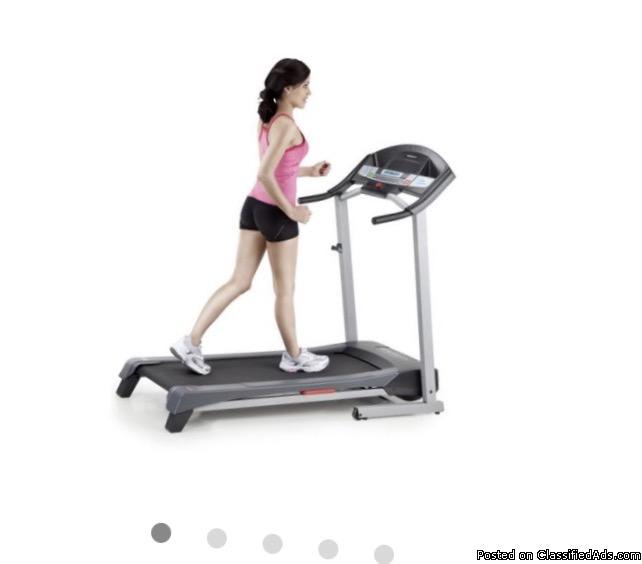 Weslo folding treadmill, 0