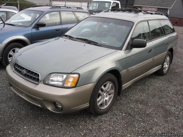 2004 Subaru Outback AWD 147,327 miles