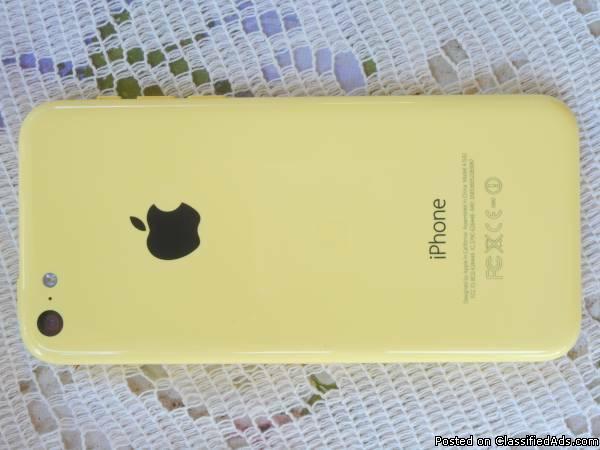 New Without Box Apple iPhone 5c 16GB Yellow Verizon Phone, 1
