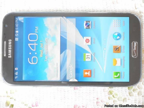 Samsung Galaxy Note 2 II New Without Box Verizon Wireless Clear ESN, 0