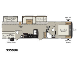 2017 Keystone Rv Passport Grand Touring 3350BH