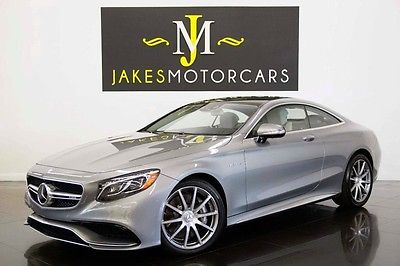 2015 Mercedes-Benz S-Class Base Coupe 2-Door 2015 MERCEDES S63 AMG COUPE! $178K MSRP! ONLY 7200 MILES! RARE COLOR COMBO!