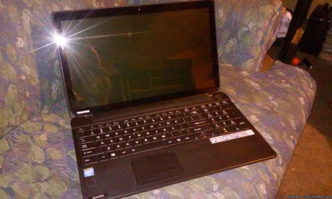 15.6 Toshiba touch screen laptop