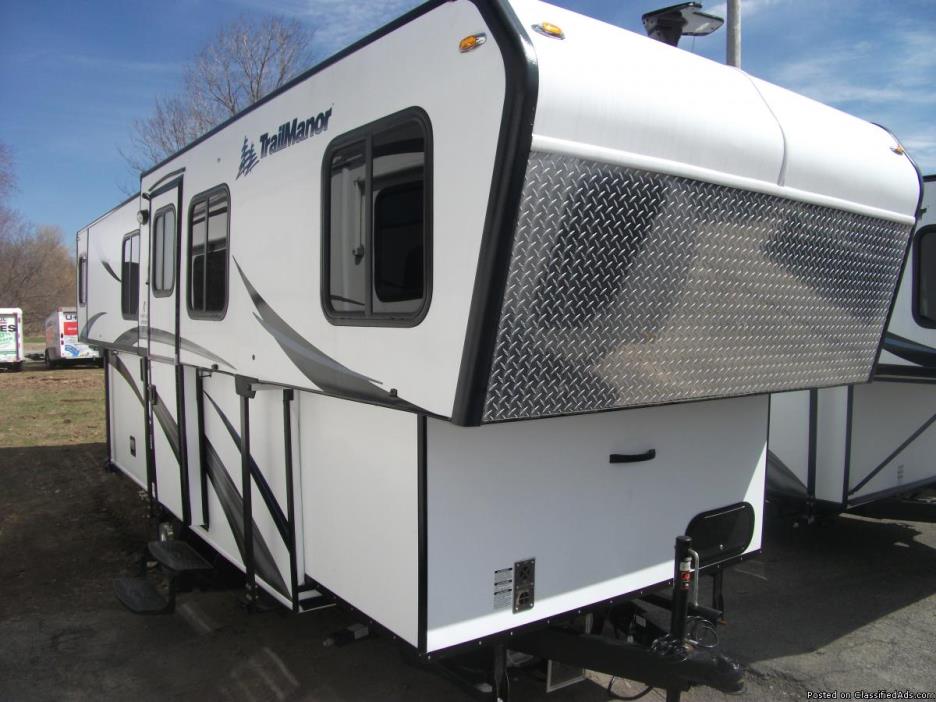 Brand new 2015 TrailManor 2417KS camper for sale 2100 pound full size camper...