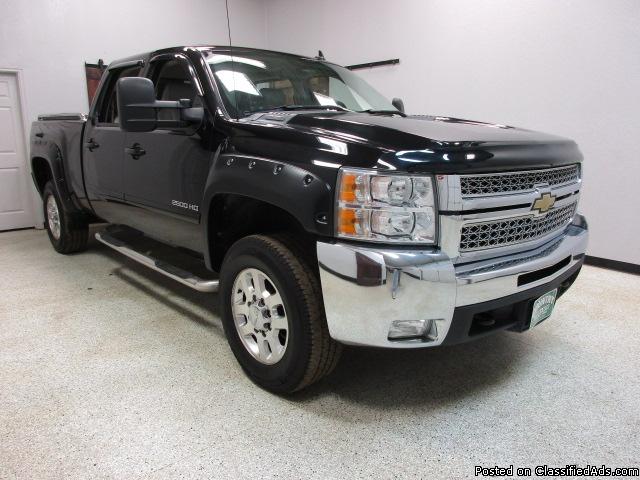 2010 Chevy 2500 4wd V8 Automatic Crew Cab Short Bed