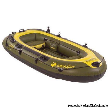 PERSON INFLATABLE SEVYLOR BOAT, 0