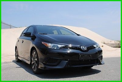 2016 Scion Other iM i-M Stick Shift Manual Black $19,475 MSRP Brand New Hail Storm Damage Salvage Repairable Rebuildable Save Thousands