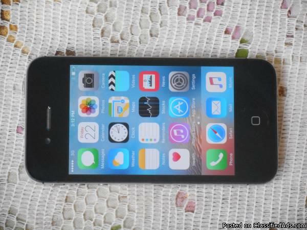 Apple iPhone 4s 16GB Black Verizon Phone Like New ios 9.3