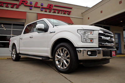 2015 Ford F-150 Lariat Crew Cab Pickup 4-Door 2015 Ford F150 Crew Cab Lariat, 1-Owner, Navigation, Leather, More!