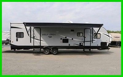 2017 Forest River Wolf Pack 33' Toy Hauler Slide Out Diesel Generator CALIFORNIA
