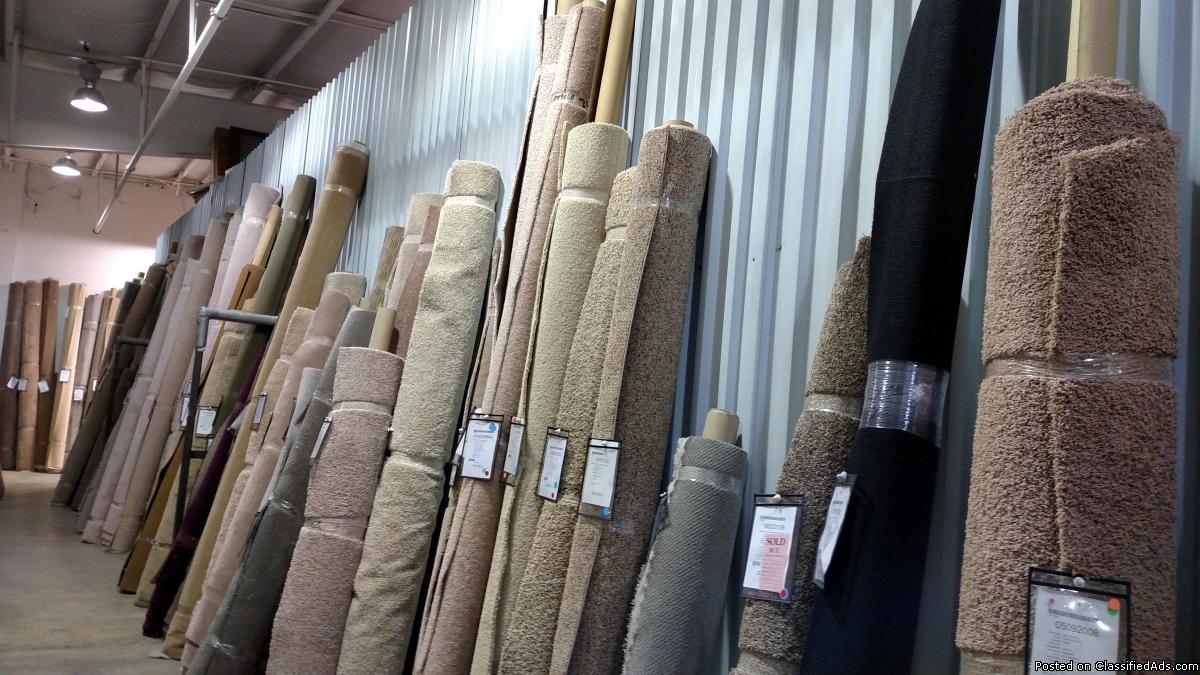 Cheap Carpet Remnants Going Fast