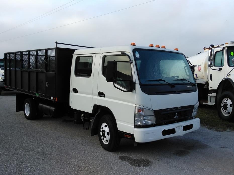 2009 Mitsubishi Fe145 Dump  Landscape Truck