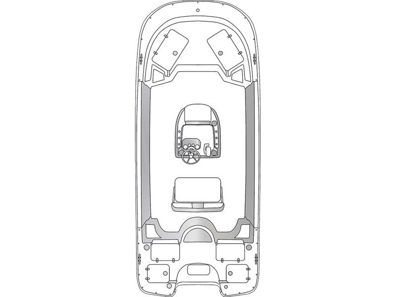 2017 Carolina Skiff DLV 198