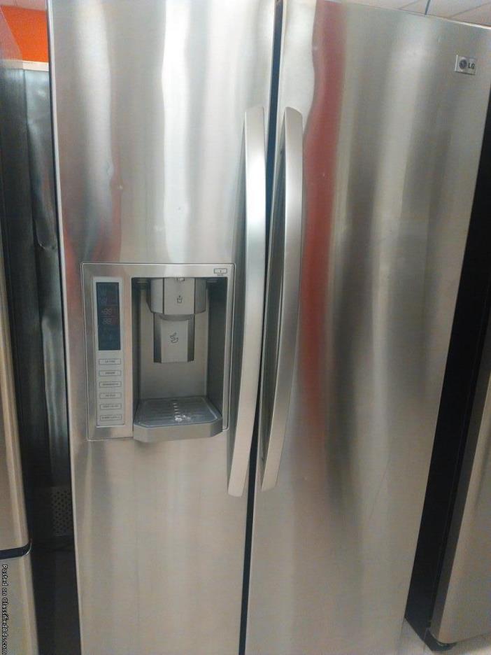 LG Stainless Side by Side Fridge