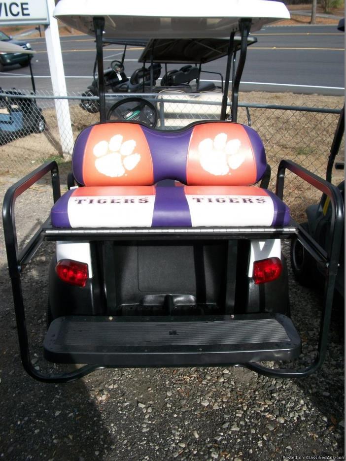 2007 CLUB CAR PRECEDENT CLEMSON TIGER EDITION