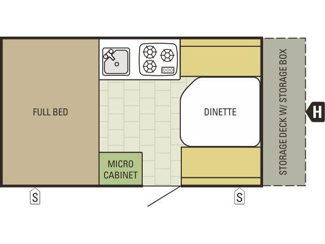 2015  Starcraft RVs  Comet Hardside H1232SB