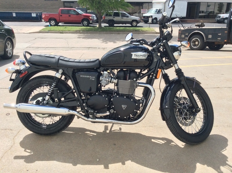 2015 Triumph Bonneville T100 Black