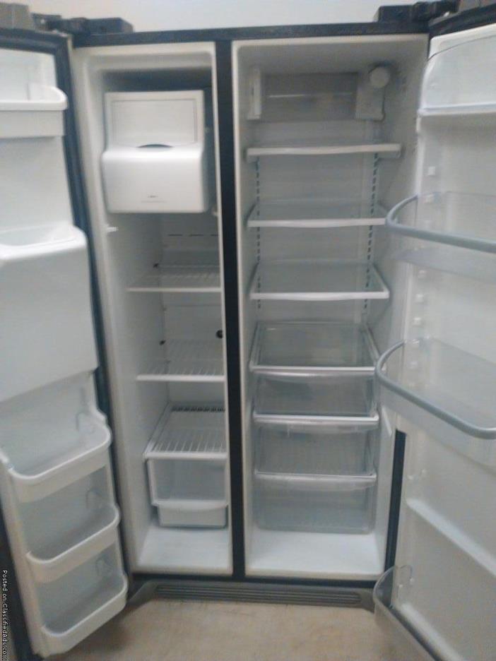 LG Stainless Side by Side Fridge, 1
