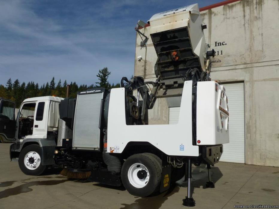 2008 Schwarze A8000 High Dumping Used Street Sweeper for sale