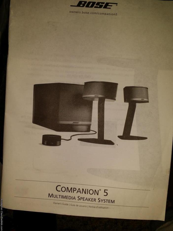 Bose Companion 5, 1