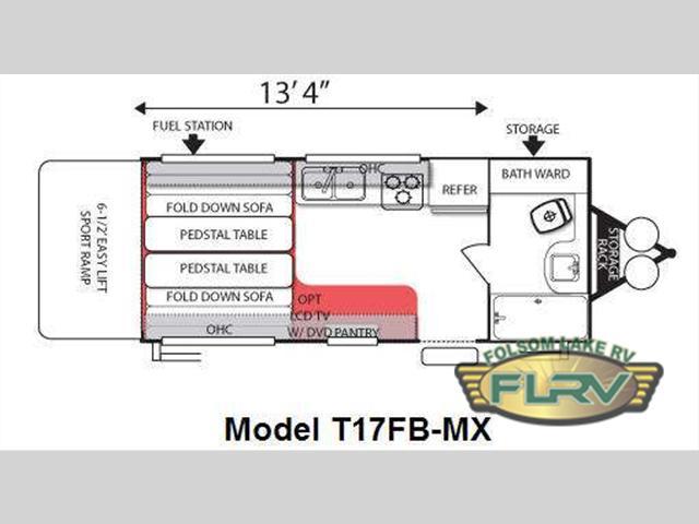 2010 Forest River Rv Shockwave MX T17FB MX