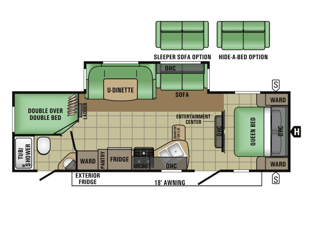 2017  Starcraft RVs  AUTUMN RIDGE 289BHS