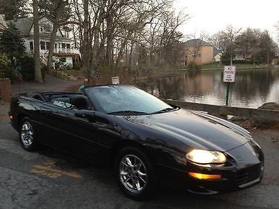 2002 Chevrolet Camaro Z28 2002 Chevrolet Camaro Z28 29000 Miles Black Convertible 8 Cylinder Engine 5.7L/3