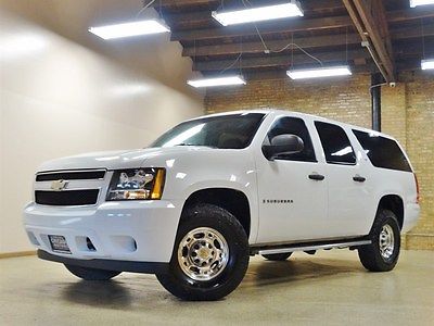 2008 Chevrolet Suburban LS 2500 4WD 2008 Chevy Suburban 2500 White, 53k Miles, 8 Pass. Tow Package, TX Truck