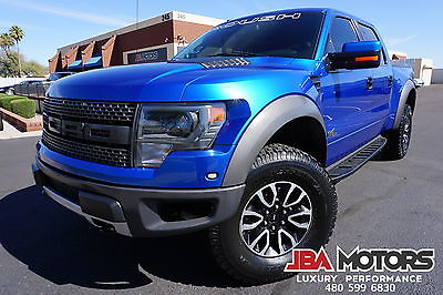 2013 Ford F-150 2013 F150 SVT Raptor ROUSH Supercharged F-150 13 Blue Ford F150 4x4 SVT Raptor ROUSH Package 4WD like 2010 2011 2012 2014 2015