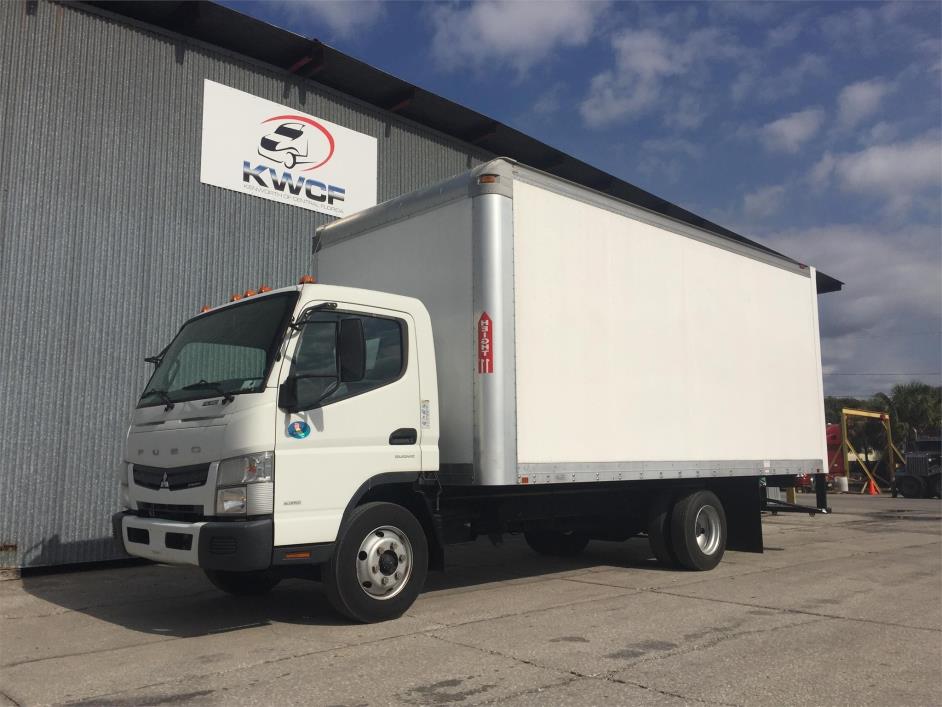 2012 Mitsubishi Fuso Canter Fe180  Box Truck - Straight Truck