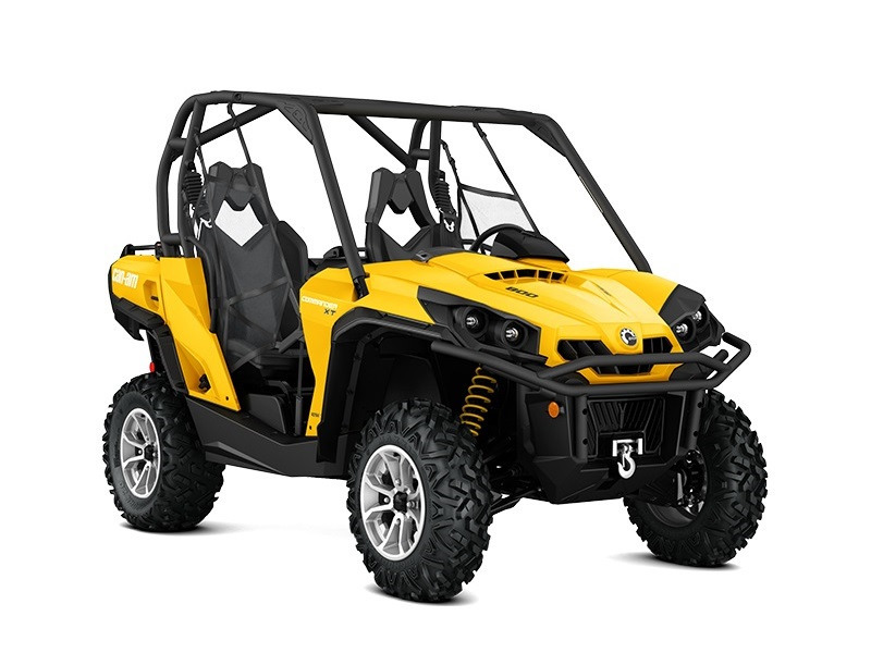 2017 Can-Am Commander XT 1000 Yellow