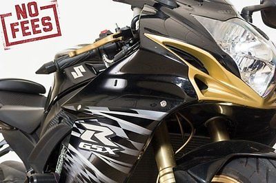 Suzuki GSX-R  2011 SUZUKI GSX-R750K11 GLASS SPARKLE BLACK/GOLD 7,066 LOW MILES MSRP $11,999