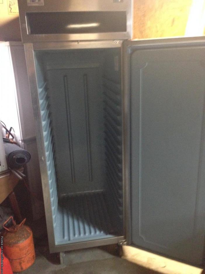 Used commercial freezer, 1