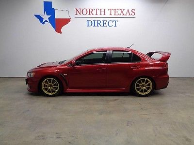 2010 Mitsubishi Evolution Evolution GSR Sedan 4-Door 10 Lancer Evolution GSR AWD Turbo Recaro InJen Exhaust WE FINANCE Texas