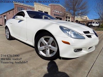 2006 Mercedes-Benz SLK-Class 3.0L 2006 Mercedes-Benz SLK-Class 3.0L Coupe Alabaster White 3.0L DOHC SMPI 24-Valve