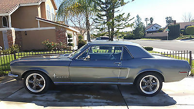 1968 Ford Mustang 2-door coupe 1968 FORD MUSTANG 2-DOOR HARD TOP COUPE GT