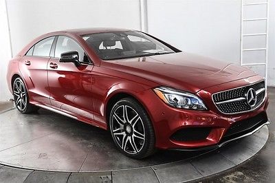 2016 Mercedes-Benz CLS-Class 550 2016 Mercedes-Benz CLS 550 28 Miles designo Cardinal Red Metallic 4D Sedan 4.7L