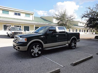 2007 Ford F-150 5.4L KING RANCH 4WD 2007 FORD F150 CREW CAB KING RANCH 4WD GPS FLORIDA TRUCK GOOD SHAPE CLEAR TITLE