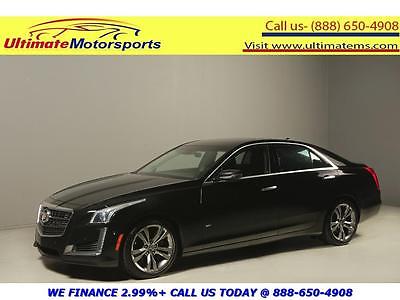 2014 Cadillac CTS Vsport Sedan 4-Door 2014 CADILLAC CTS VSPORT NAV LEATHER BLIND LANE TRACK MODE BLACK WARRANTY