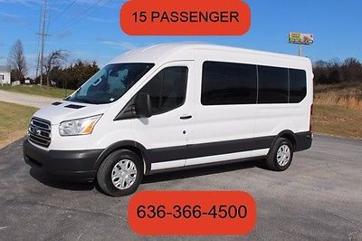 2015 Ford Transit Connect XLT 2015 Ford Transit-350 XLT 15 passenger mid roof tinted warranty clean