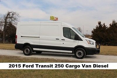 2015 Ford Transit Connect -- 2015 Ford Transit Cargo Van Diesel Raised Roof Like Sprinter Delivery hotshot