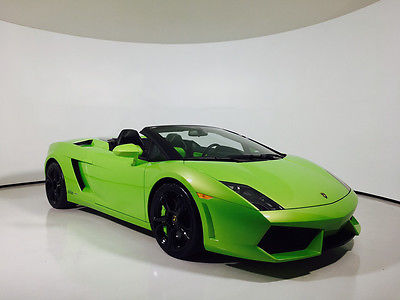 2011 Lamborghini Gallardo LP560-4 Spyder Convertible 2-Door Heffner 1,000 Hp Pkg $65,000 Navigation Camera 12 13