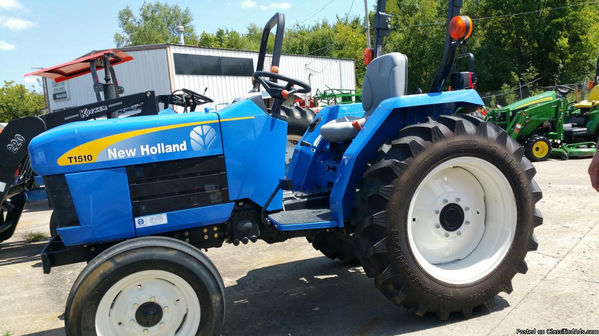 NEW HOLLAND T1510 TRACTOR - 30HP, 0