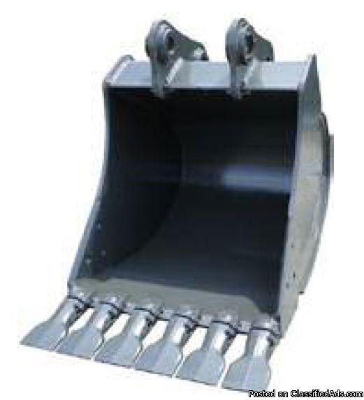 Heavy Equipment Buckets & Attachments - Made In USA, 0