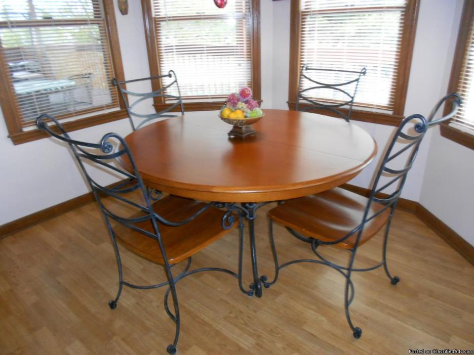 Kitchen Dining Table with 6 chairs