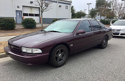 1995 Chevrolet Impala SS Sedan 4-Door 1995 Chevrolet Impala SS Sedan 4-Door 5.7L RWD LT1 Lots of Extras