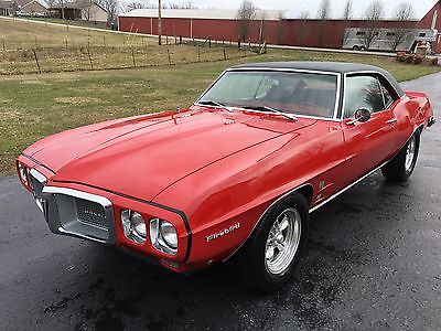 1969 Pontiac Firebird Firebird 1969 Pontiac Firebird! 400 Engine / 4 Spd Trans! PS, PB! Red/Red! Great driver!