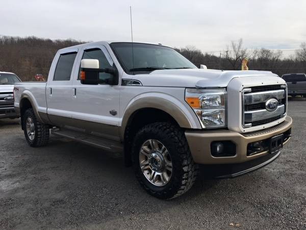 2011 Ford F350 Crew King Ranch 6.7L Diesel 35's, Loaded, CLEAN!