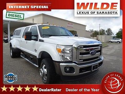 2016 Ford F-350  2016 FORD F350 4WD CREW CAB LARIAT FX4 NAVI SUNROOF LEATHER & MORE