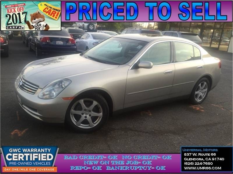 2003 Infiniti G35 Sedan 4dr Sdn Auto